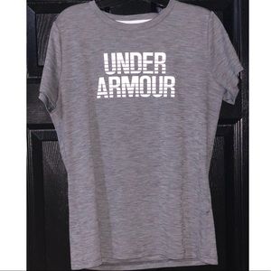 Gray Under Armour Tee